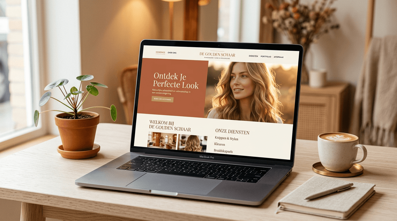 De Gouden Schaar website