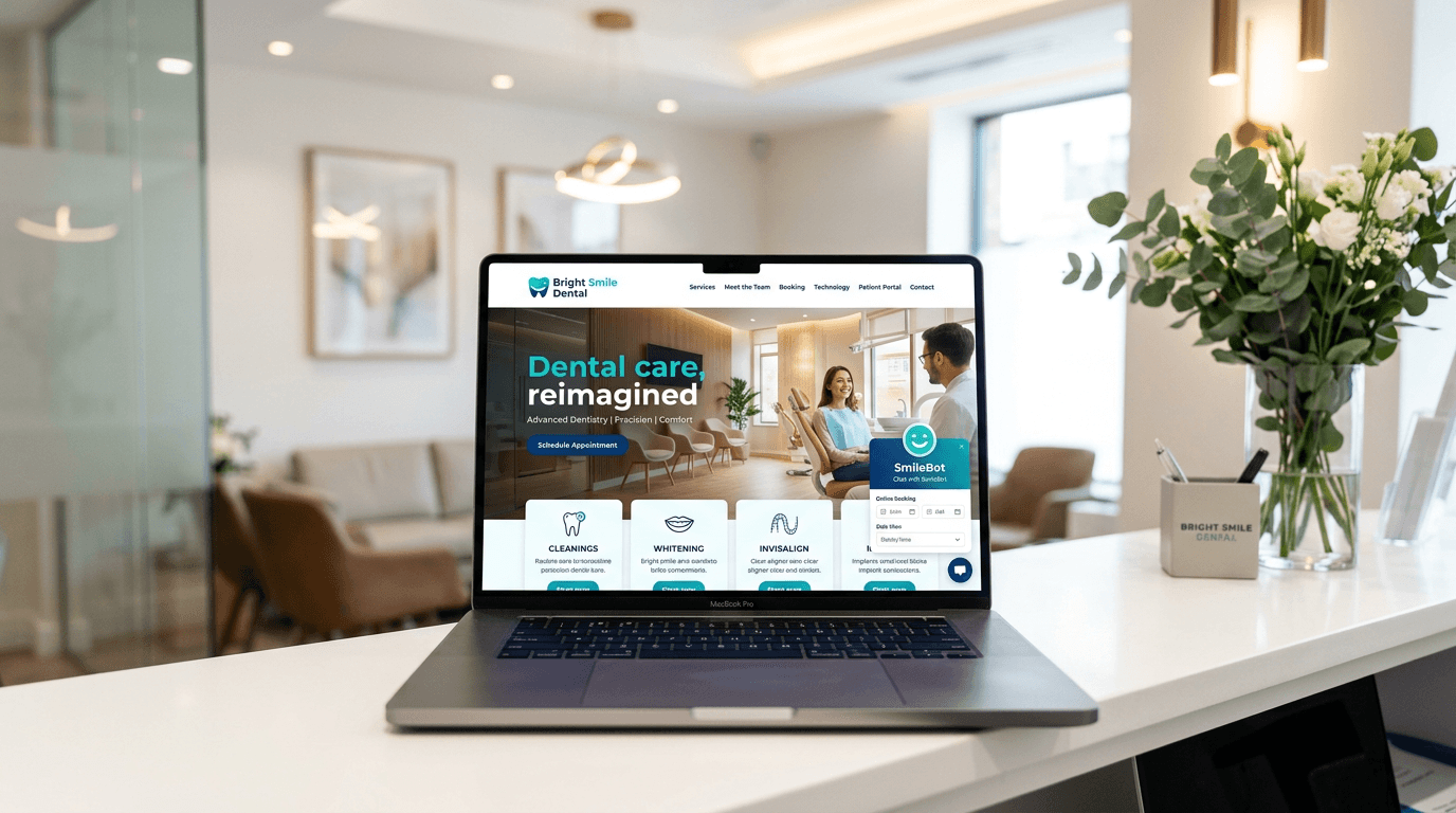 Bright Smile Dental website